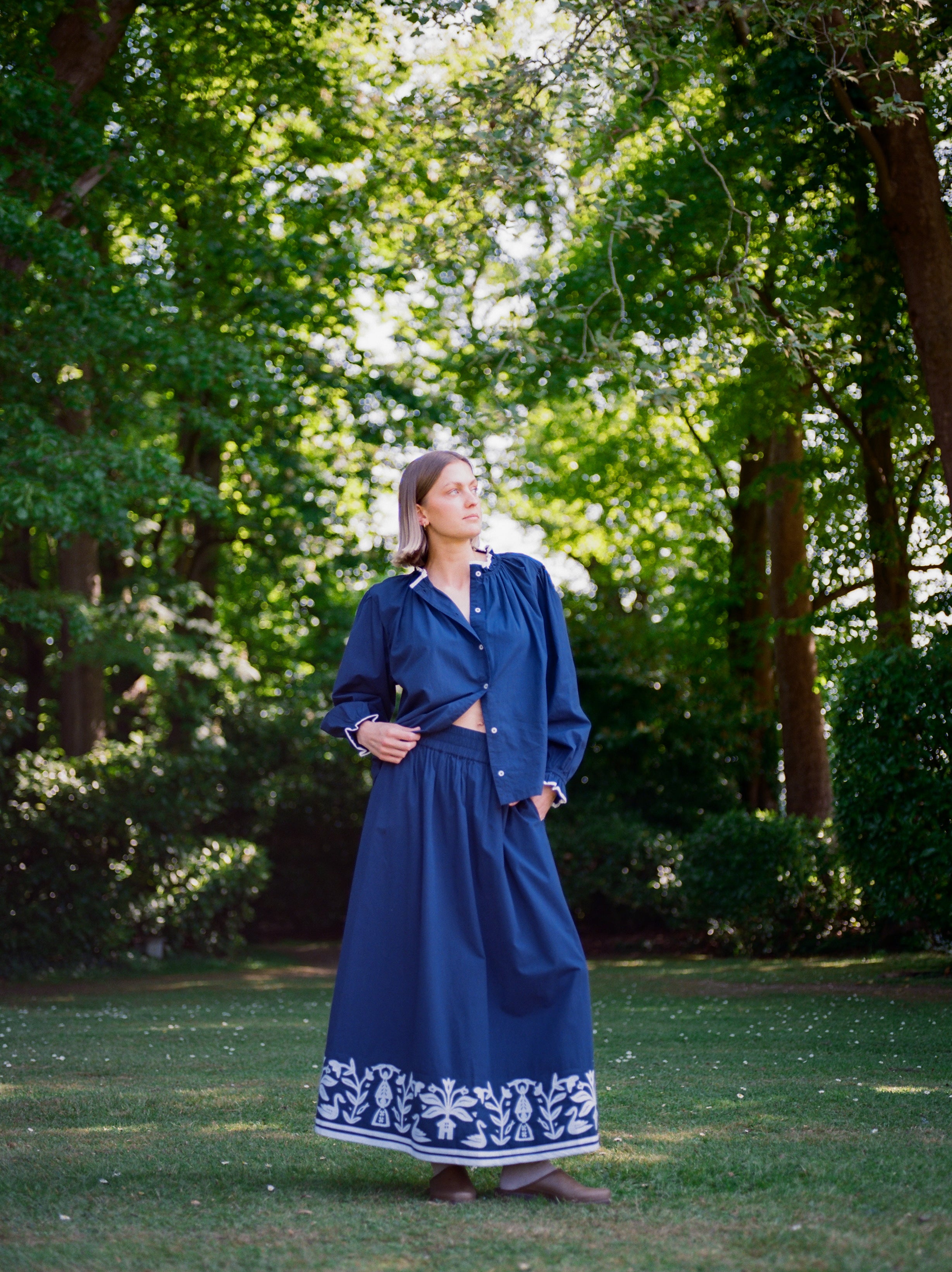 Folksong Skirt – Tea Time
