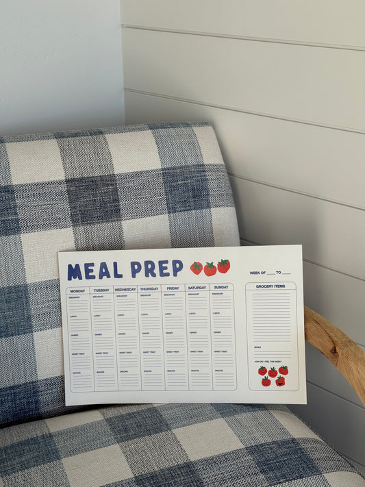 MEAL PREP CALENDAR