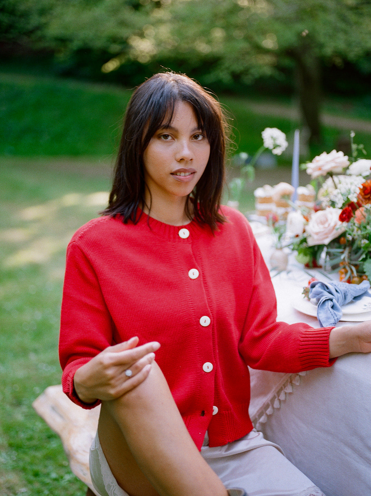Classic Cardigan – Tea Time