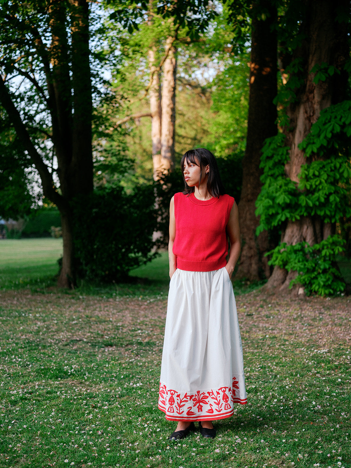 Folksong Skirt – Tea Time