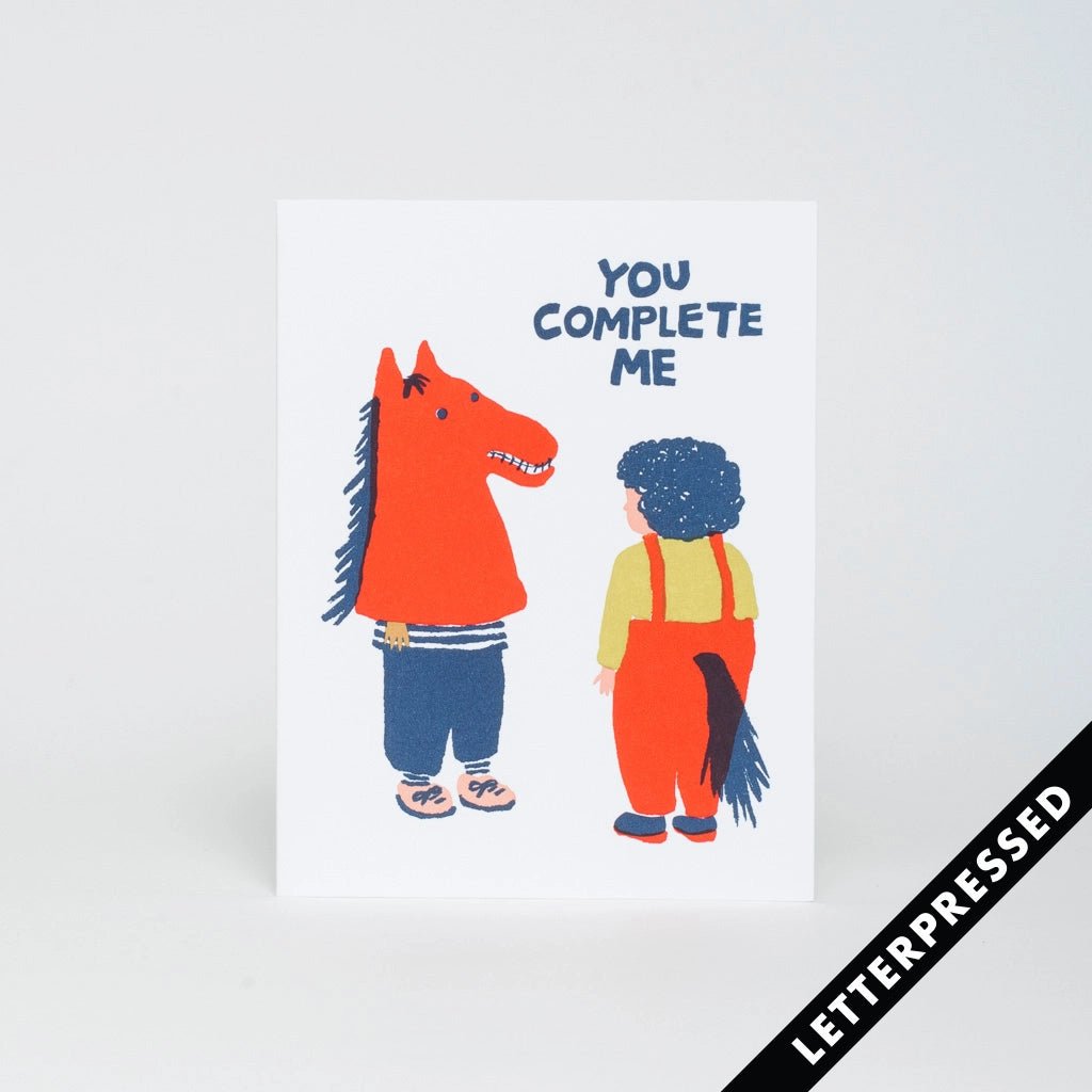 You Complete Me Card - Tea Time